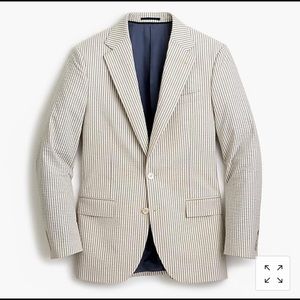 J. Crew Seersucker Ludlow Collection - Full Suit